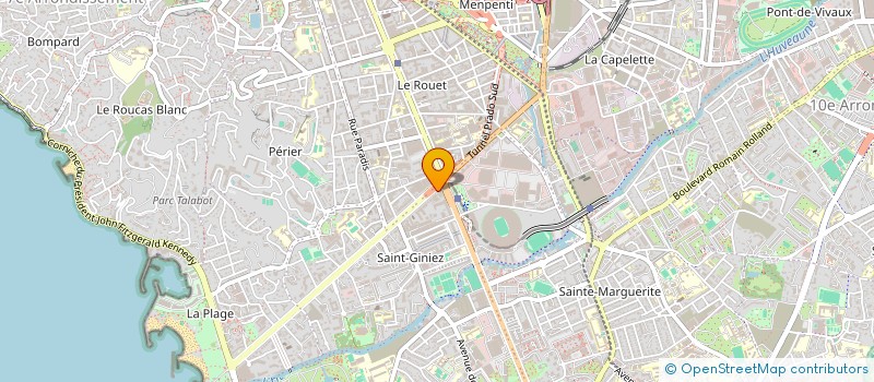 localisation de l'entreprise BH ENERGIE à MARSEILLE