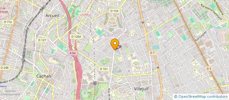 localisation de l'entreprise BH EQUIPEMENT à VILLEJUIF