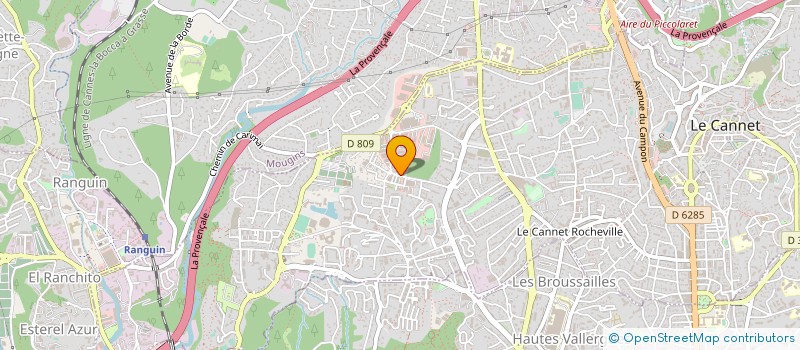 localisation de l'entreprise BH ERA à LE CANNET