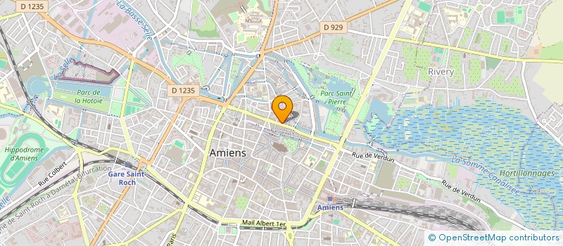 localisation de l'entreprise BH FOOD à AMIENS