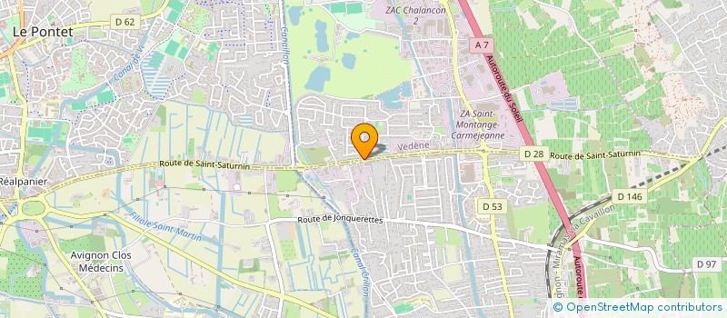 localisation de l'entreprise BH GROUP à MORIERES-LES-AVIGNON