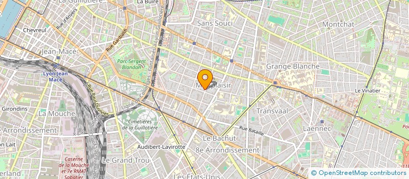 localisation de l'entreprise BH HOLDING  LYON