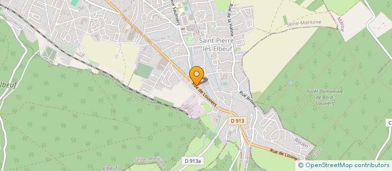localisation de l'entreprise BH INVEST  SAINT-PIERRE-LES-ELBEUF