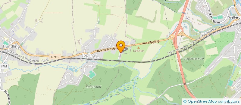 localisation de l'entreprise BH INVEST  IPPLING