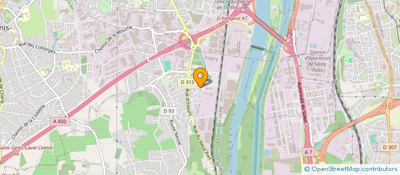 localisation de l'entreprise BH INVESTORS  IRIGNY