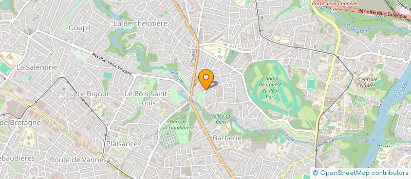 localisation de l'entreprise BH ISOLATION  NANTES