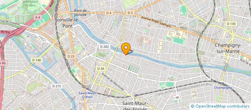 localisation de l'entreprise BH KELLER à SAINT-MAUR-DES-FOSSES