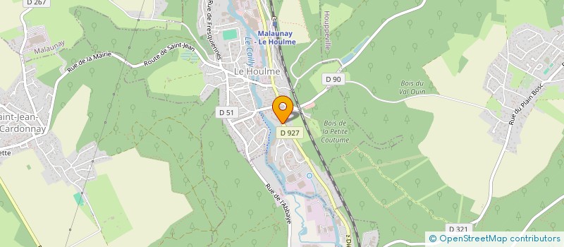 localisation de l'entreprise BH MULTISERVICES à LE HOULME