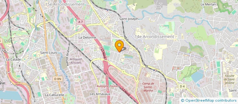 localisation de l'entreprise BH NETTOYAGE à MARSEILLE