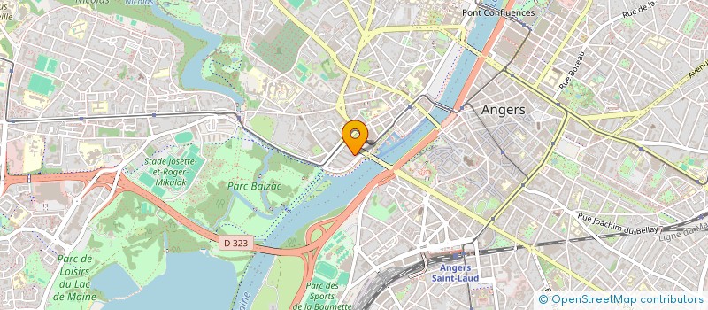 localisation de l'entreprise BH PLOMBERIE  ANGERS