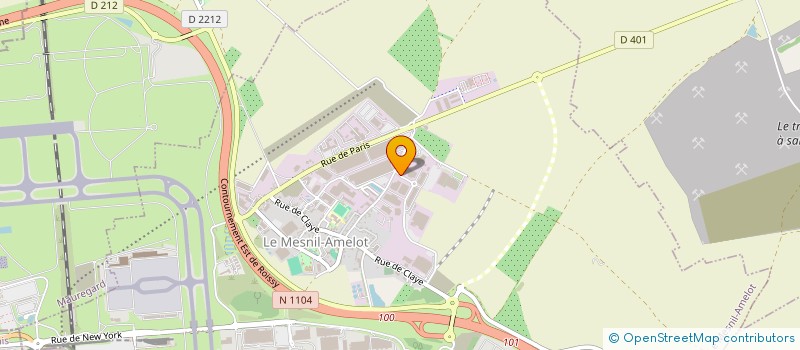 localisation de l'entreprise BH PRO CONSULTING  LE MESNIL-AMELOT