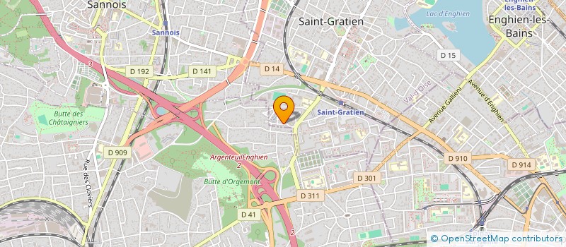 localisation de l'entreprise BH RENT  SAINT-GRATIEN