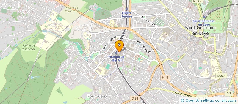 localisation de l'entreprise BH SGL  SAINT-GERMAIN-EN-LAYE