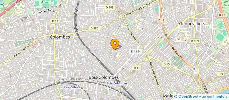 localisation de l'entreprise BH SHOP  BOIS-COLOMBES