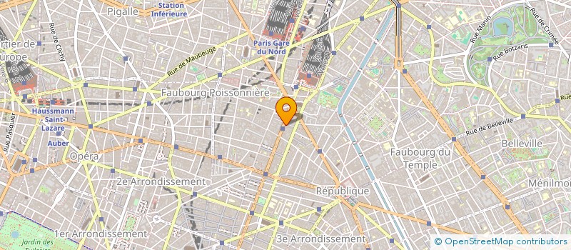 localisation de l'entreprise BH TELECOM à PARIS