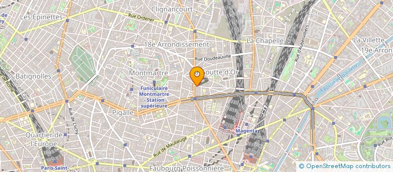 localisation de l'entreprise BH VISION  PARIS