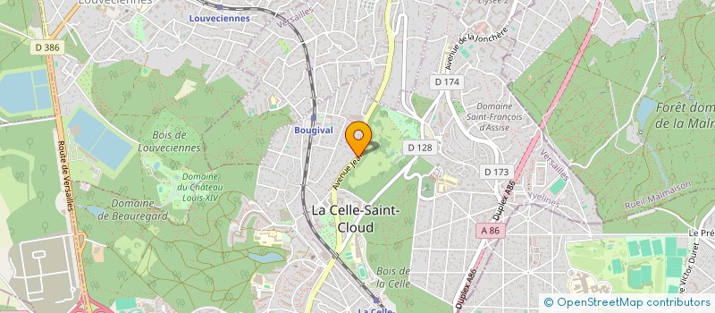 localisation de l'entreprise BH26 à LA CELLE-SAINT-CLOUD