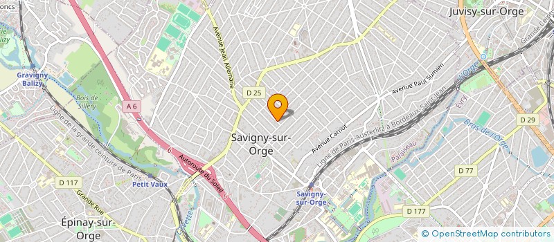localisation de l'entreprise BH2L INVESTISSEMENTS 2  SAVIGNY-SUR-ORGE