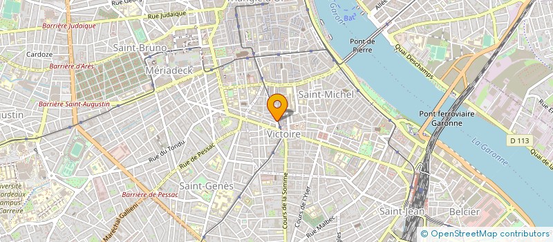 localisation de l'entreprise BH2S à BORDEAUX