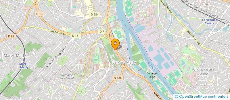 localisation de l'entreprise BHA CARS à LE PORT-MARLY