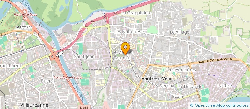 localisation de l'entreprise BHA EVENEMENT  VAULX EN VELIN