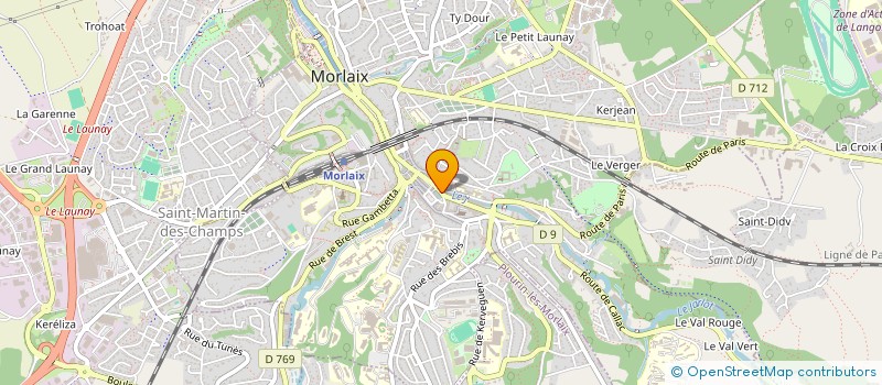 localisation de l'entreprise BHA YASSINE à MORLAIX