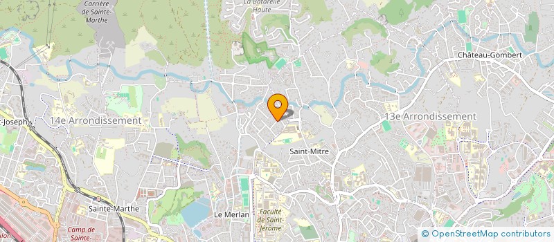 localisation de l'entreprise BHAGAVAD YOGA  MARSEILLE