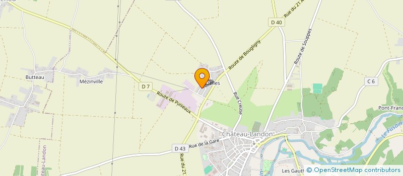 localisation de l'entreprise BHAIRAVA  CHATEAU-LANDON