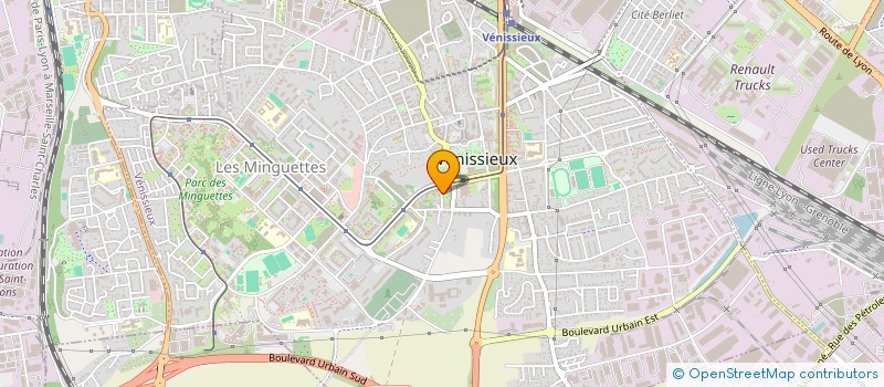 localisation de l'entreprise BHAM INVESTISSEMENT  VENISSIEUX