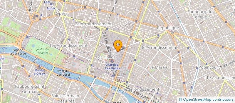 localisation de l'entreprise BHAMA  PARIS