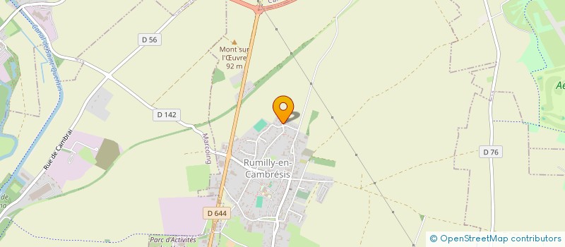 localisation de l'entreprise BHAME - INVEST  RUMILLY-EN-CAMBRESIS