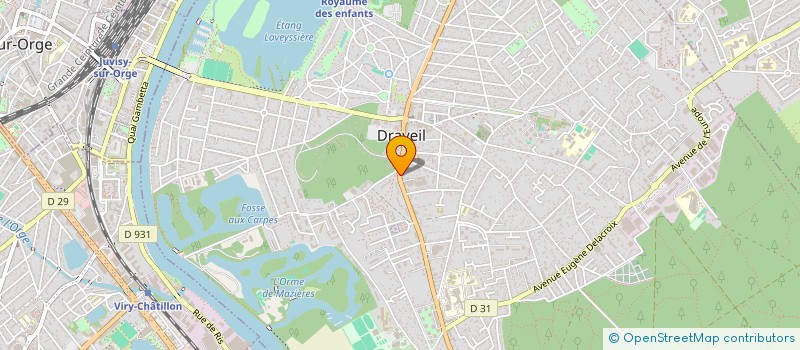 localisation de l'entreprise BHAMESHWARI à DRAVEIL