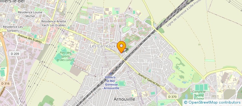 localisation de l'entreprise BHARATANJALI  GONESSE