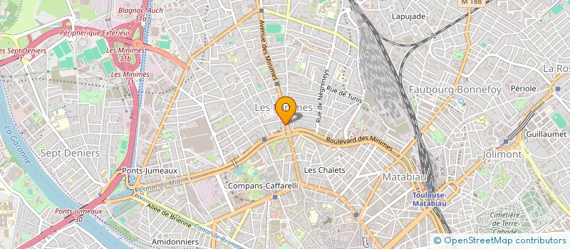 localisation de l'entreprise BHARATI PALAIS  TOULOUSE
