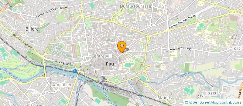 localisation de l'entreprise BHARI à PAU