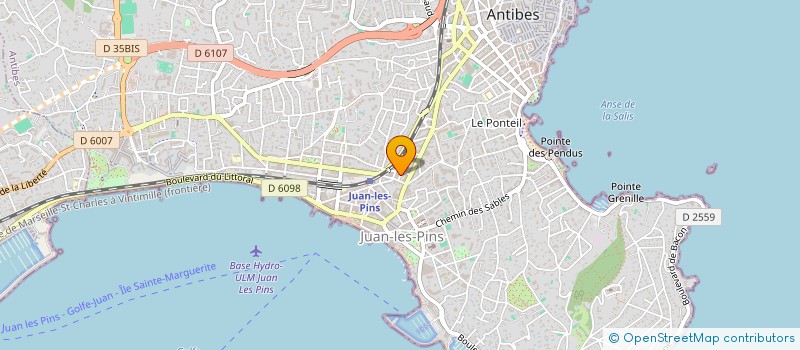 localisation de l'entreprise BHATT / HAMILTON  ANTIBES