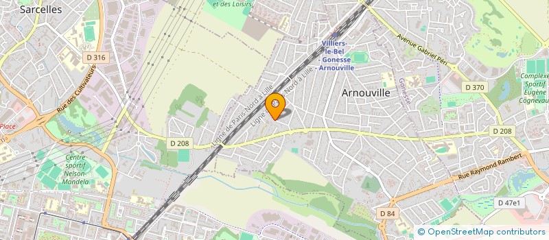 localisation de l'entreprise BHATTI  ARNOUVILLE