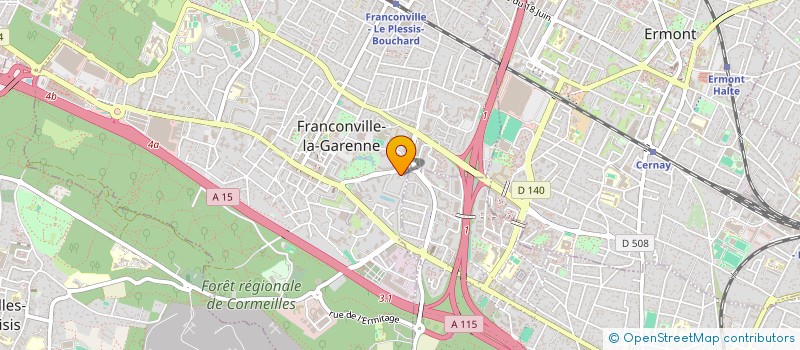 localisation de l'entreprise BHATTI ELEC à FRANCONVILLE