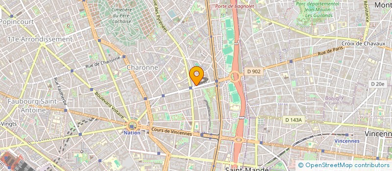 localisation de l'entreprise BHATTI FRERES  PARIS