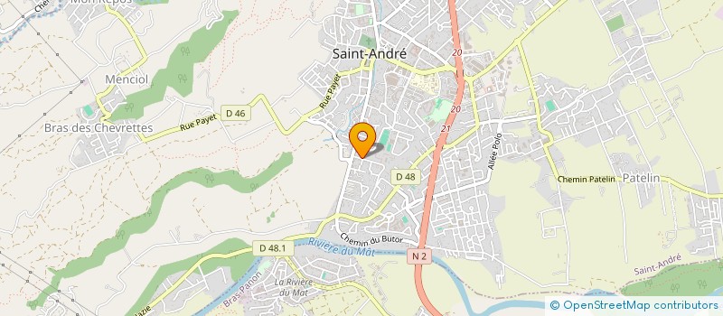 localisation de l'entreprise BHAVISHY  SAINT-ANDRE