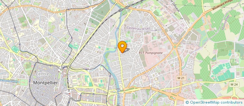localisation de l'entreprise BHC CONSULTING à MONTPELLIER