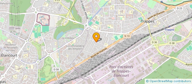 localisation de l'entreprise BHCAR TRAPPES à TRAPPES