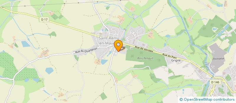 localisation de l'entreprise BHCR  MAUGES-SUR-LOIRE