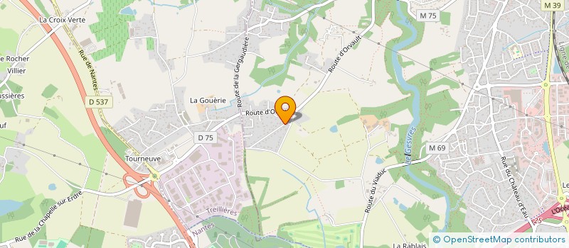 localisation de l'entreprise BHD CONSULT à LA CHAPELLE-SUR-ERDRE