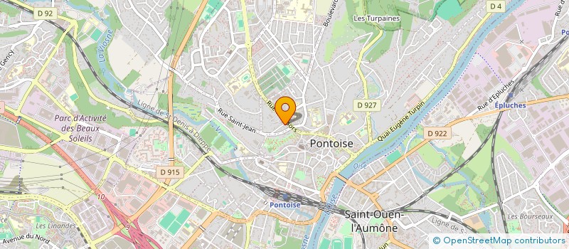 localisation de l'entreprise BHD SOLUTIONS à PONTOISE