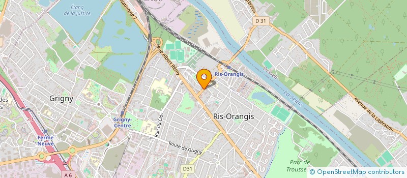 localisation de l'entreprise BHEEMA  RIS-ORANGIS