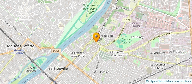 localisation de l'entreprise BHEQUIP à SARTROUVILLE
