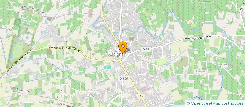 localisation de l'entreprise BHF  AUBIGNAN