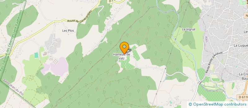 localisation de l'entreprise BHF  SAINT-CHRISTOL-LEZ-ALES