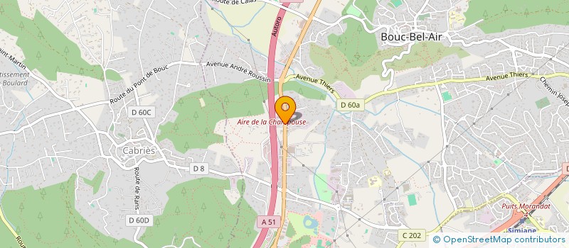 localisation de l'entreprise BHG AIX LES MILLES à BOUC-BEL-AIR